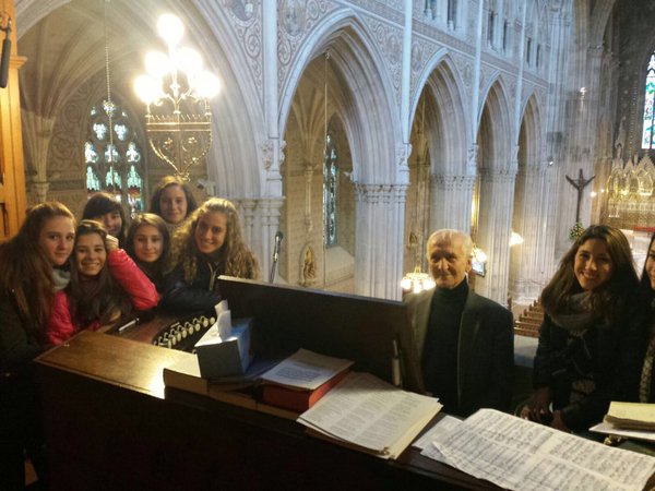 Erasmus+ Concierto de órgano en la catedral de Armagh 