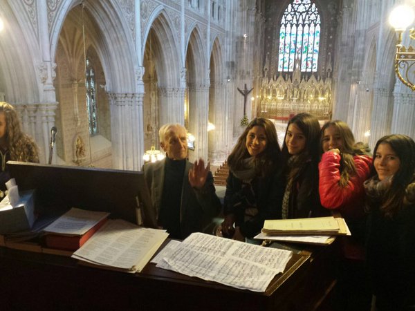 Erasmus+ Concierto de órgano en la catedral de Armagh 