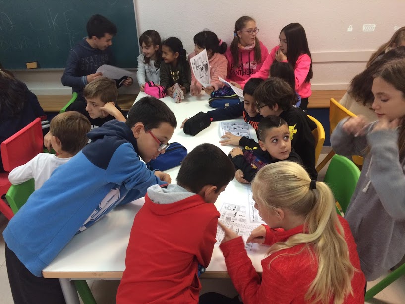 Apadrinamiento lector 1º ESO 2º Primaria