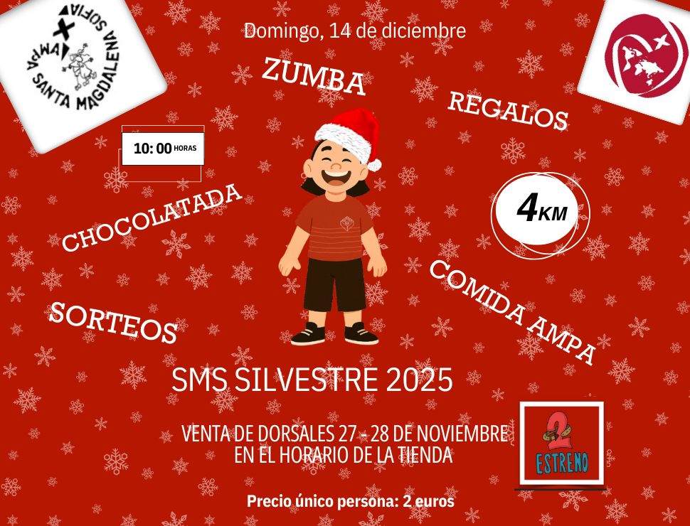 SMS SAN SILVESTRE 2025