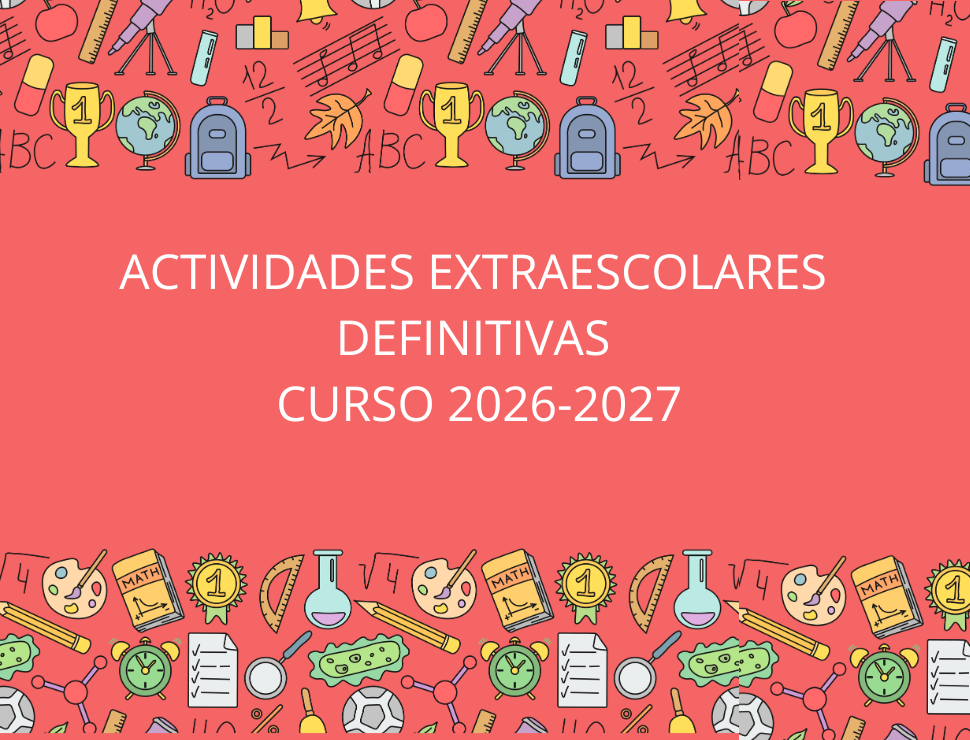 listado de actividades extraescolares 2026-2027